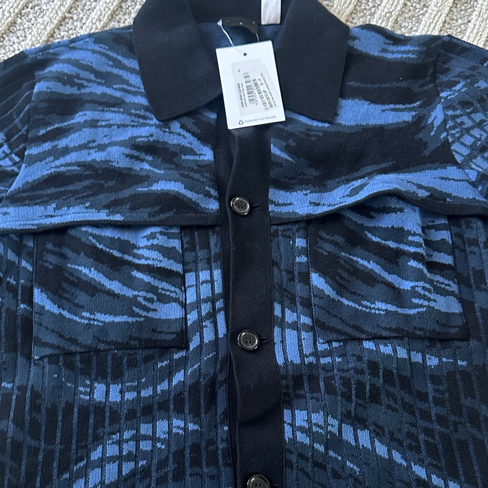 Paul Smith Navy and Black Cardigan - Picture 6 of 9